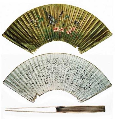 秦淮名妓董小宛十五岁作画《彩蝶图》