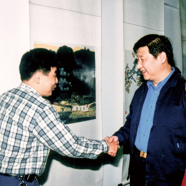 以篆入画开现代工笔山水新风--福建画院副院长杨挺访谈