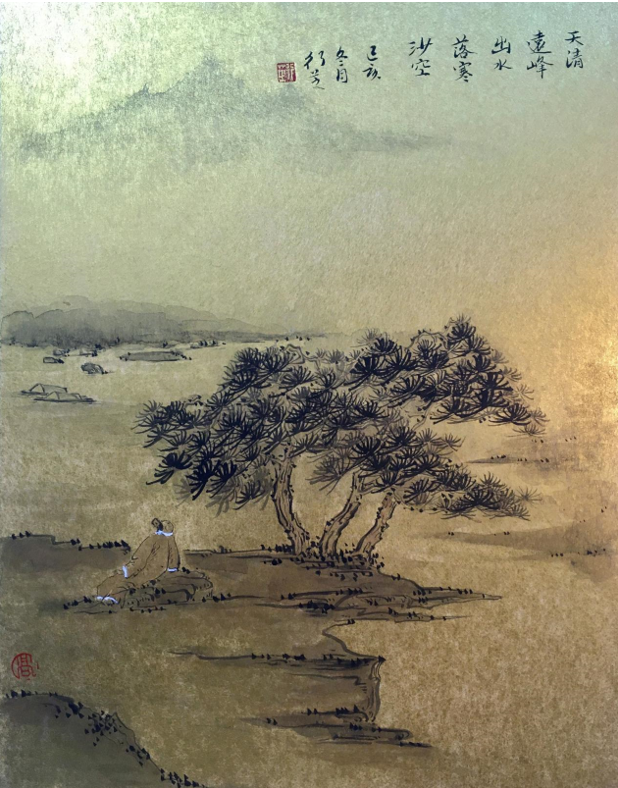 古琴家、画家高建国专访：一弹流水一弹月，七弦琴上行墨云