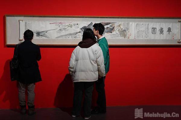 晚清才子赵之谦特展亮相杭州 160年前所绘猪头怪鱼引围观
