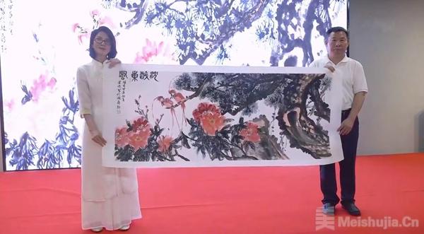 澄怀味象——庆祝中国共产党成立103周年崔燕画展开幕