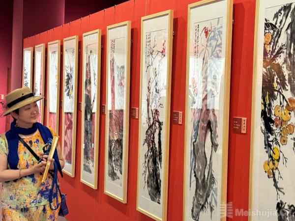 澄怀味象——庆祝中国共产党成立103周年崔燕画展开幕
