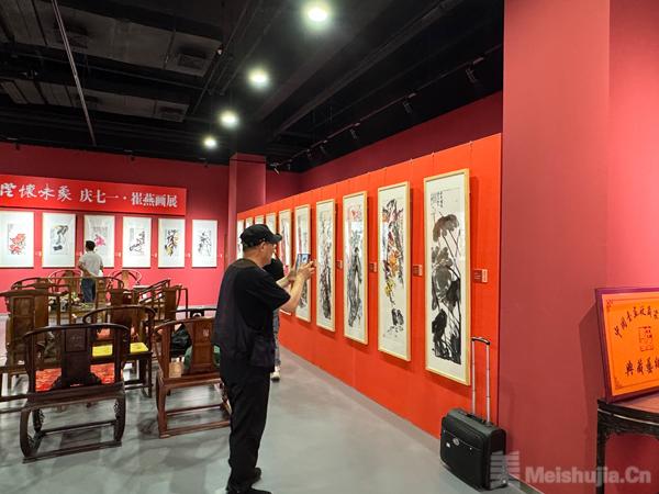 澄怀味象——庆祝中国共产党成立103周年崔燕画展开幕