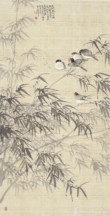 白金尧·花鸟画丨清雅古意出静境，空灵淡远写自然
