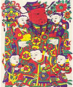山东潍坊年画（组图）