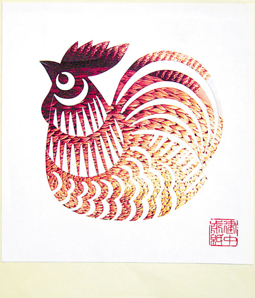海派剪纸艺术传承父子